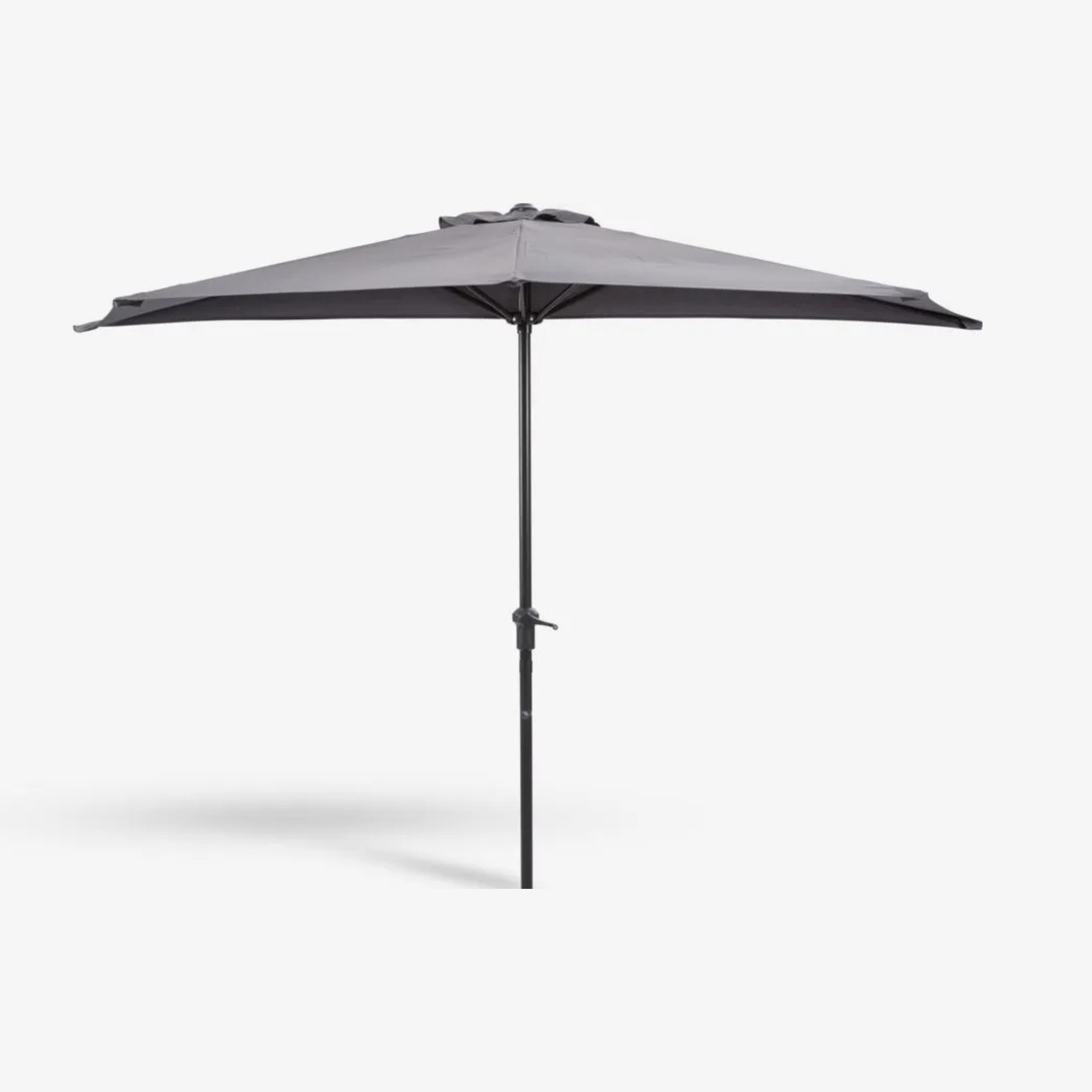Balkónový slnečník Kolding s kľukou a UV ochranou 270x135 cm