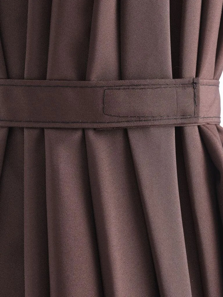 Naklápací záhradný slnečník Halk fialový s kľukou Ø300 cm